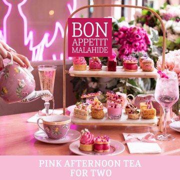 Image for Pink Afternoon Tea for 2 at Bon Appetit