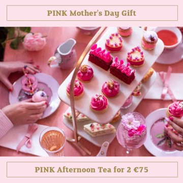 Image for Pink Afternoon Tea for 2 €75